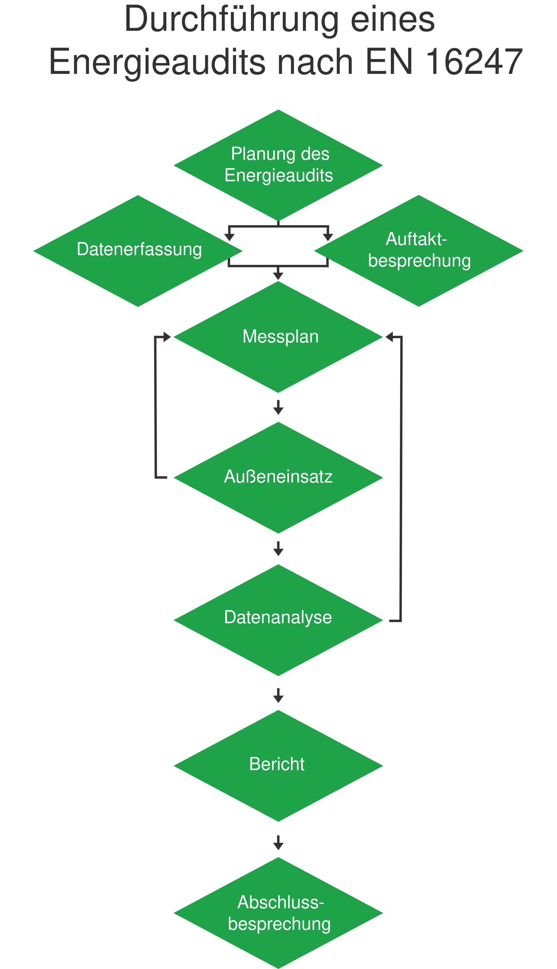 Ablauf Energieaudit EN 16247